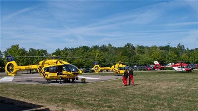 إصابة العشرات في حادث تحطم قطار الملاهي في ليجولاند بألمانيا