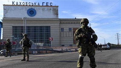 القصف الأوكراني يتسبب بوقف عمل 3 توربينات في محطة كاخوفسكايا الكهرومائية