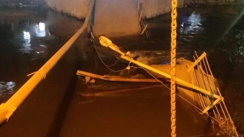 كوبري العزيزية أثناء