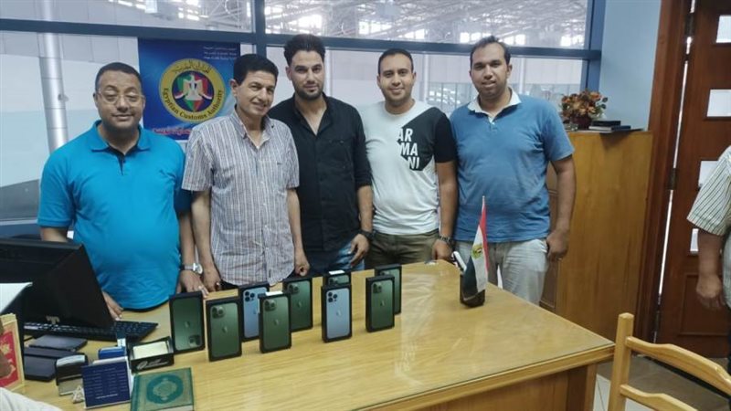 ضبط كميات من الهواتف