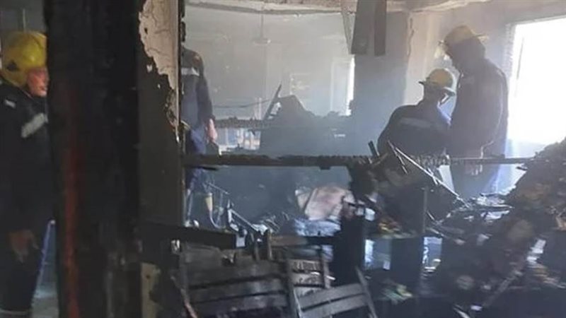 ضحايا حريق كنيسة