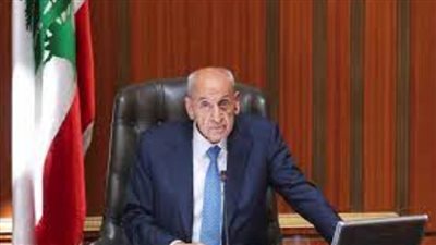 رئيس النواب اللبناني يبعث برقية عزاء للرئيس السيسي في ضحايا كنيسة 