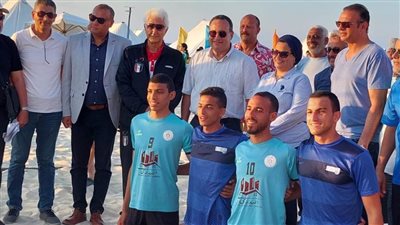 جامعة أسيوط تحصل على المركز الثاني في الكرة الشاطئية في مهرجان جامعة الإسكندرية للألعاب الشاطئية