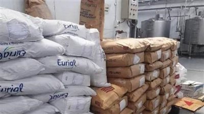 ضبط طن لبن بودرة مجهول المصدر بالشرقية 