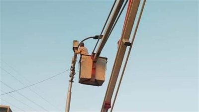 محافظ المنيا: تحرير 16 محضر إشغال وصيانة أعمدة الإنارة بـ3 مراكز