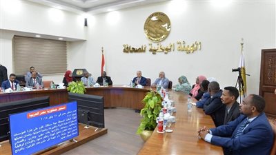 الوفد الإعلامي السوداني في ضيافة الوطنية للصحافة 