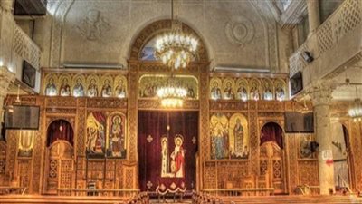إقامة عزاء عدد من ضحايا حريق كنيسة أبو سيفين بالجيزة بكنيسة العذراء بمهمشة