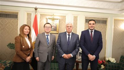 وزير التعليم العالي يستقبل وفد شركة هواوي مصر