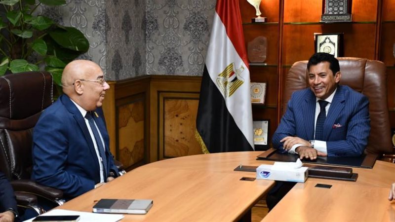 وزير الرياضة والدهراوى