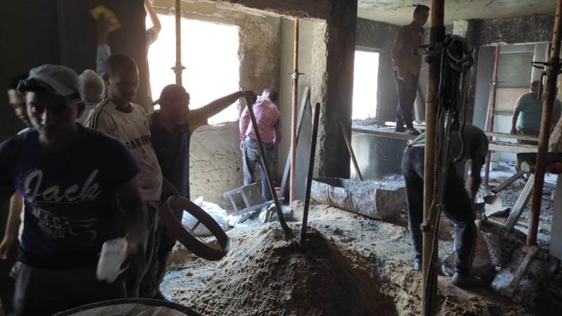 أعمال ترميم أبي سيفين