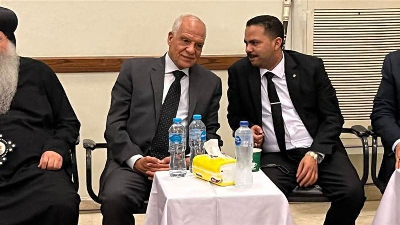 عزاء ضحايا حريق كنيسة