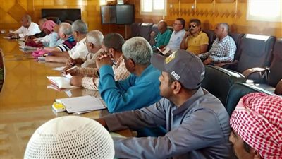 تنفيذى الحسنة: التواصل المستمر مع رؤساء القرى ومديرى الإدارات  