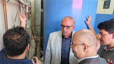 محطة لتوليد الأكسجين وعيادات خارجية ورعايات للحمل الحرج بجامعي بني سويف 