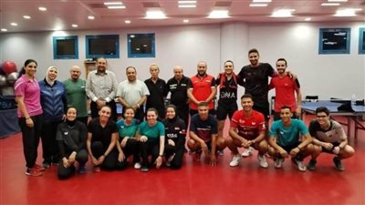 انطلاق معسكر منتخب تنس الطاولة استعدادًا لبطولة إفريقيا بالجزائر