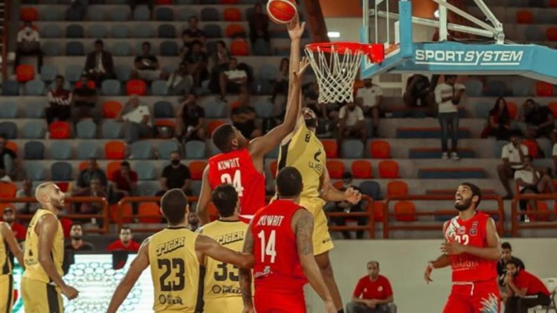 سلة الأهلي ضد الجزيرة