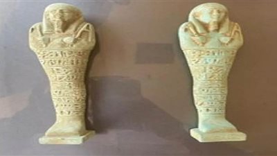 ضبط شخصين بالقاهرة وبحوزتهما قطع يشتبه في أثريتها بقصد النصب على راغبي شراء القطع الأثرية