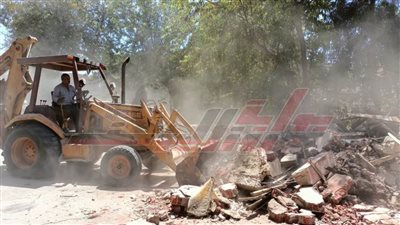 ضمن الموجة الـ20.. إزالة 99 حالة لإزالة التعديات بكفر الشيخ
