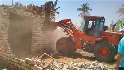 محافظ المنيا: إزالة 70 حالة تعدٍّ على أراضي أملاك الدولة ضمن 