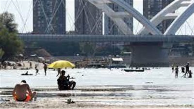 انحسار مياه الدانوب يكشف هياكل سفن حربية غرقت في الحرب العالمية الثانية