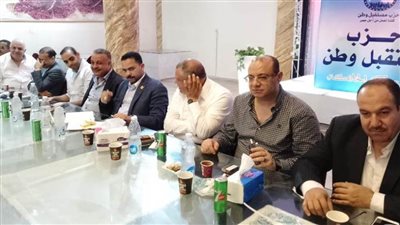 أشرف رشاد يعقد لقاءً تنظيميًا بأمانتي قسم ومركز الخانكة بالقليوبية