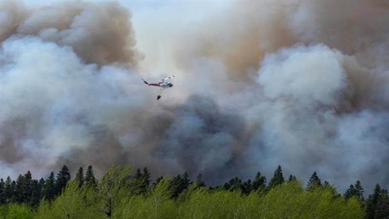 استخدم الطائرات لإخماد