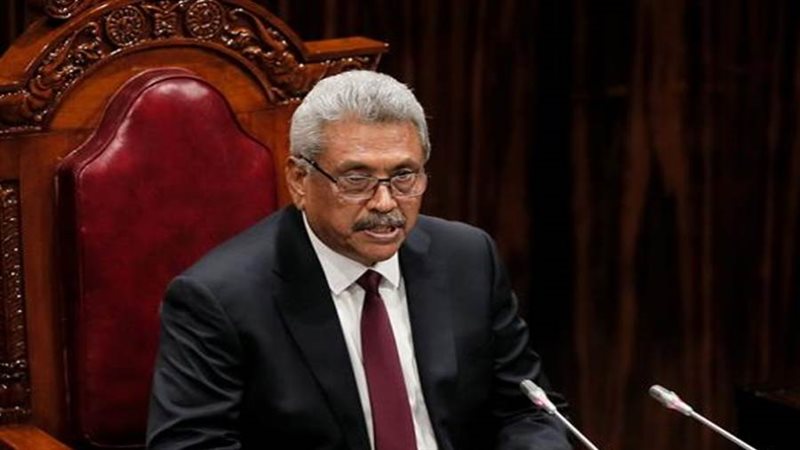 الرئيس المستقيل جوتابايا