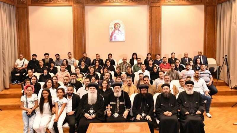 البابا تواضروس مع