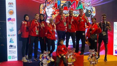 7 ميداليات محصلة مصر في بطولة العالم للمواي تاي بماليزيا