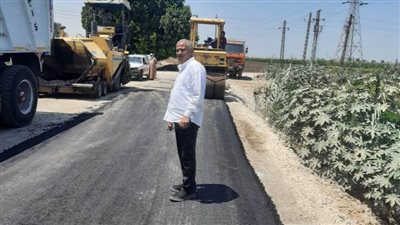 طريق جديد يربط بين القرى بطول 4 كيلومترات بمركز القوصية