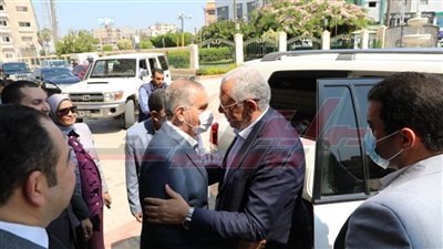 محافظ كفر الشيخ يستقبل وزير الزراعة ويبحثان سبل التعاون بين الجانبين