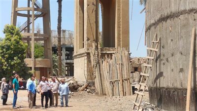 معاون محافظ بني سويف يتفقد مشروعات المبادرة 