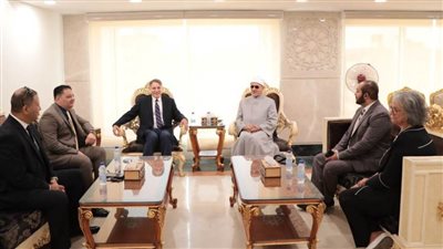 أمين «البحوث الإسلامية» يلتقي وفد الاتحاد العام للمصريين في الخارج بأمريكا