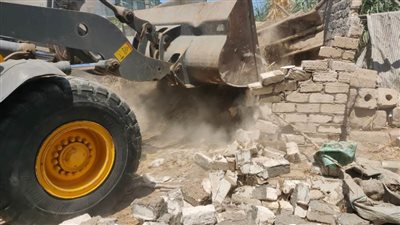 إزالة ٤١ حالة تعدٍ على الأراضي الزراعية وأملاك الدولة بالبحيرة 