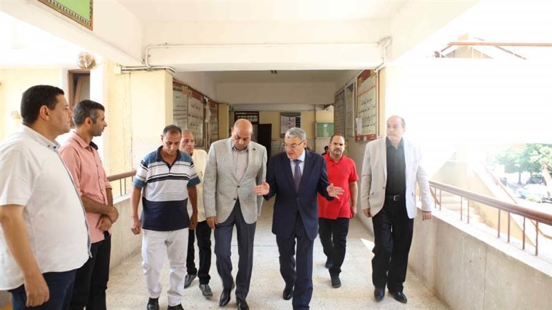 محافظ المنيا يتفقد