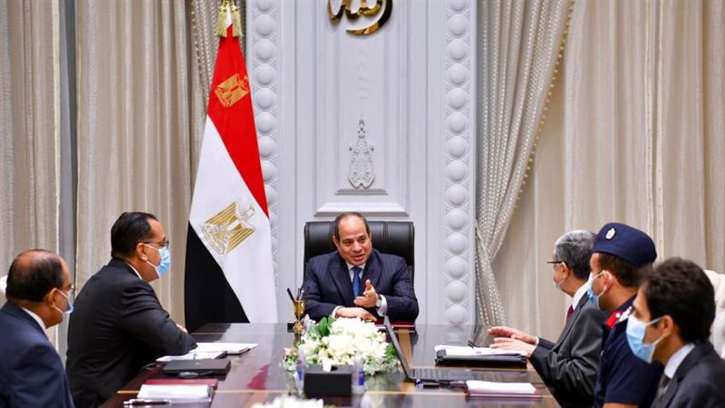 الرئيس السيسي يتابع