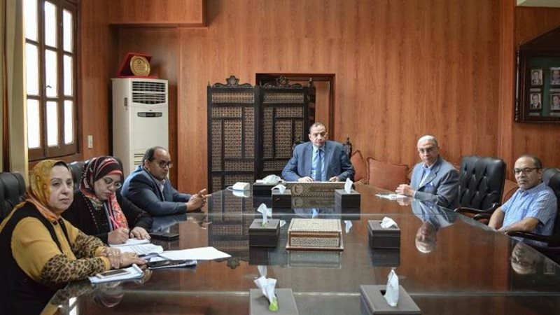 اجتماعات رئيس جامعة