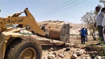 إزالة 847 حالة مبانٍ و459 فدان زراعة بأسيوط