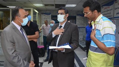 نائب محافظ المنيا يجٌري جولة تفقدية مفاجئة لمتابعة عدد من المستشفيات بسمالوط ومطاي
