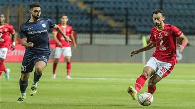 انطلاق مباراة الأهلي وإنبي 