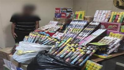 سقوط مُصنع الألعاب النارية في القاهرة