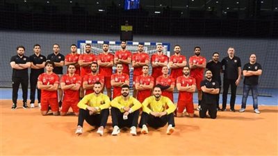 رجال يد الأهلي يتفوق على تسليه السلوفيني