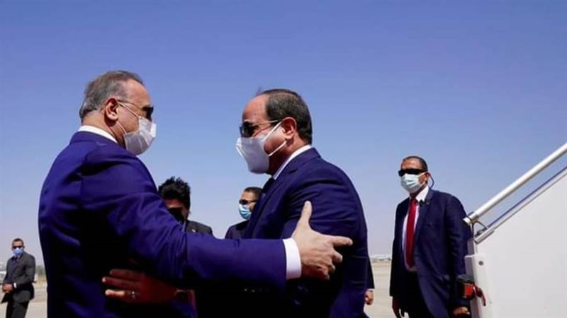 الرئيس السيسي يودع