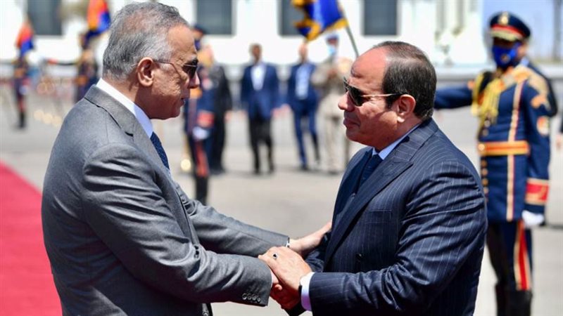 الرئيس السيسي يودع