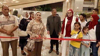 افتتاح معرض «هنا فن» بفرع ثقافة الإسماعيلية
