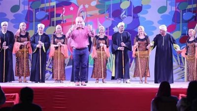 القومية للفنون الشعبية تتألق في حفل برنامج 