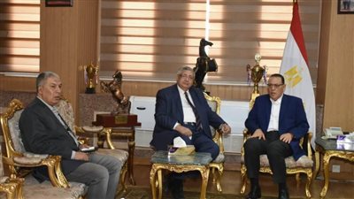 محافظ الشرقية يستقبل مستشار رئيس الجمهورية لشؤون الصحة والوقاية 