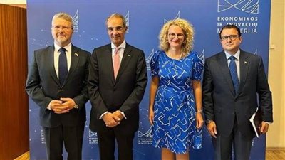 وزير الاتصالات يلتقي وزيرة الاقتصاد والإبداع بليتوانيا لبحث التعاون في مجال التحول الرقمي