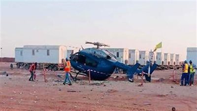 هبوط اضطراري لمروحية تقل عاملين في قطاع النفط العراقي دون إصابات
