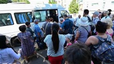 السلطات الأوكرانية: إجلاء أكثر من 9600 شخص من منطقة دونيستك