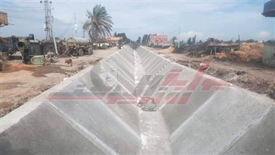 تبطين وتأهيل 323 كيلو ترع واستكمال وطرح 508 كيلو بكفر الشيخ